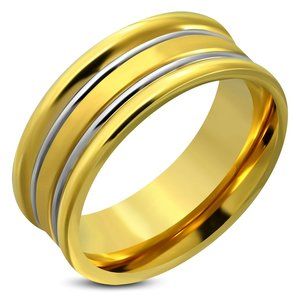 Stainless Steel Band Ring